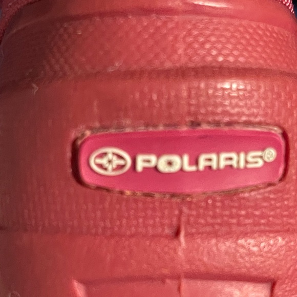 Polaris Pink Snow Boots with Grey Faux Fur - Picture 7 of 11
